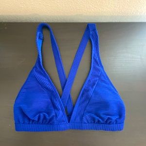 Royal Blue Bikini Top